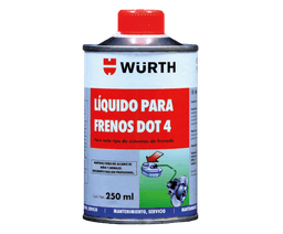DOT 4 LIQUIDO PARA FRENOS  250ML