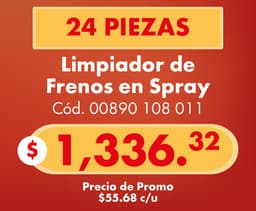 COMBO 24 LIMPIADOR FRENOS SPRAY 500ML        